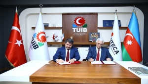 Türk iş adamları kuruluşu TÜİB'den Azerbaycan Teknoloji Üniversitesine destek