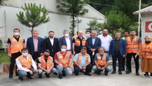 Ulaştırma ve Altyapı Bakanı Karaismailoğlu İyidere ve İkizdere tünellerinde incelemelerde bulundu: