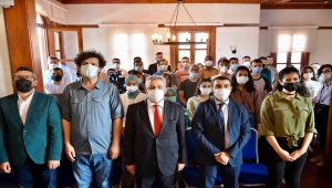 Uluslararası öğrencilerden "15 Temmuz Demokrasi ve Milli Birlik Günü" programı 