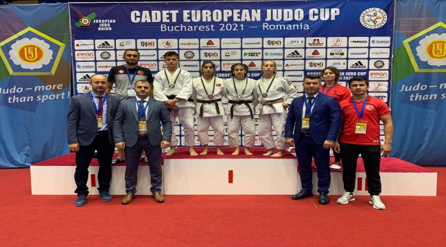 Ümitler Avrupa Judo Kupası'nın ilk gününde 4 madalya