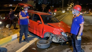 Adıyaman'da otomobil devrildi: 4 yaralı