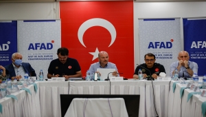 Bakanlar Soylu, Karaismailoğlu, Dönmez ve Kurum Marmaris'te koordinasyon toplantısına katıldı