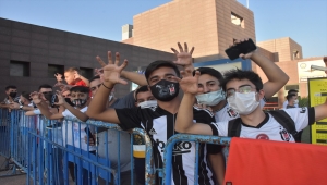 Beşiktaş kafilesi Gaziantep'te 
