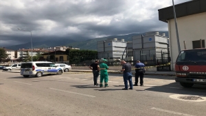 Bursa'da bacağına kurşun isabet eden belediye temizlik işçisi yaralandı