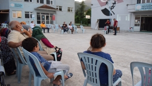 Düzce'de köylüler uygulamalı eğitimlerle orman yangınına karşı bilinçlendiriliyor