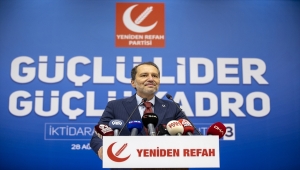 Fatih Erbakan, Yeniden Refah Partisinin "Güçlü Lider, Güçlü Kadro ile İktidara Yürüyüş" programında konuştu:
