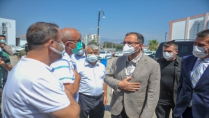 Gençlik ve Spor Bakanı Kasapoğlu, Manavgat'ta yanan alanlarda incelemelerde bulundu