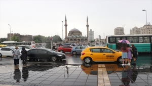 Kayseri'de sağanak etkili oldu