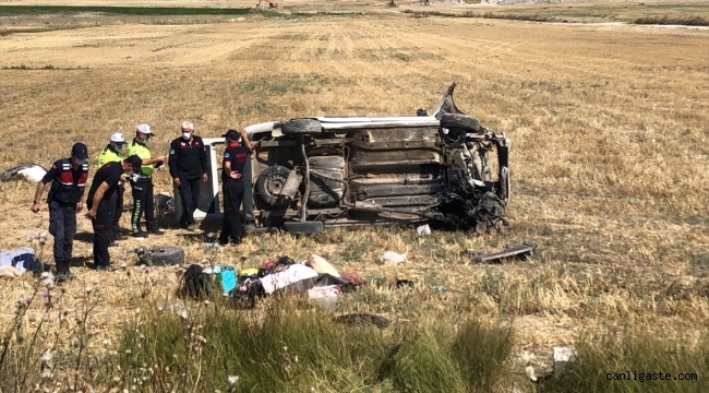 Kayseri'de şarampole devrilen araçtaki 4 kişi hayatını kaybetti