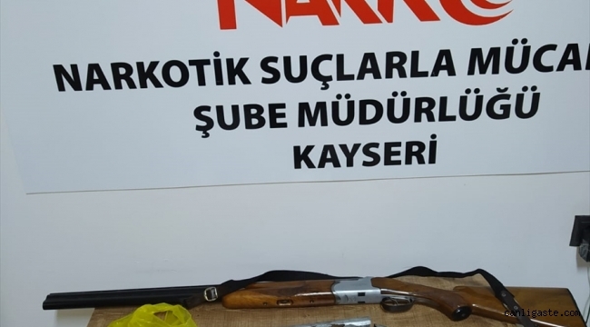 Kayseri'de uyuşturucu operasyonu: 13 gözaltı