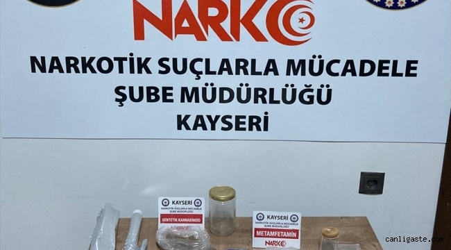 Kayseri'de uyuşturucu operasyonu: 8 gözaltı