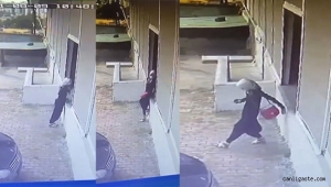 Kayseri Kayabaşı'nda yaşanan hırsızlık güvenlik kamerasına yansıdı (Videolu Haber)