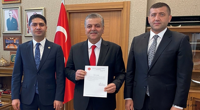 Kayseri MHP İl Başkanlığına Adnan İncetoprak atandı