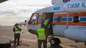 Kazakistan, orman yangınlarıyla mücadele için Türkiye'ye 2 helikopter ve özel itfaiye ekibi gönderdi