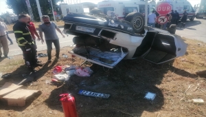 Kırklareli'nde kamyonla otomobil çarpıştı: 3 yaralı
