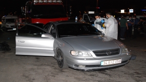 Maltepe'de silahla vurulan kişi hastaneye kaldırıldı 