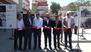 Medya-İş Bitlis'te AA'nın fotoğraflarından oluşan "Direnen Filistin" konulu sergi açtı