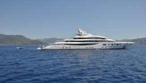 Mega yat "Lady Lara" Marmaris'te