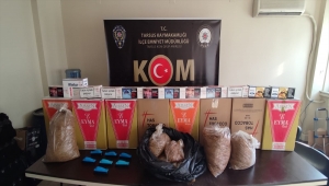 Mersin'de 169 bin 400 makaron ele geçirildi 