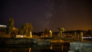 Perseid meteor yağmurunu gözlemlemek için "Astrofest Gürpınar"da buluştular