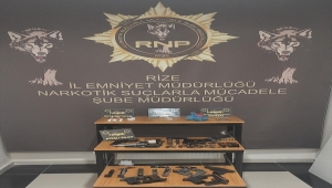Rize'de düzenlenen uyuşturucu operasyonunda 3 kişi tutuklandı 