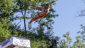 Saraybosna'da "7. Bentbasa Uçurum Dalışları" düzenlendi