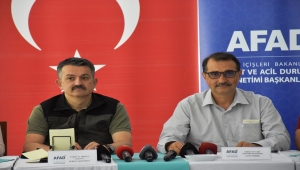 Tarım ve Orman Bakanı Pakdemirli, Marmaris Afet Yönetim Merkezi'nde konuştu: (2)
