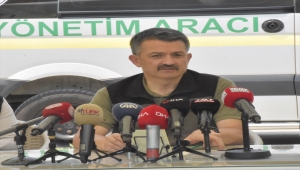 Tarım ve Orman Bakanı Pakdemirli, Muğla'nın Ula Yangın Yönetim Merkezi'nde konuştu: (3)
