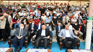 TBMM Başkanı Şentop, Kahramanmaraş'ta 46. Geleneksel Afşin Eshab-ı Kehf Kültür ve Karakucak Gençler Türkiye Şampiyonası'nda konuştu: