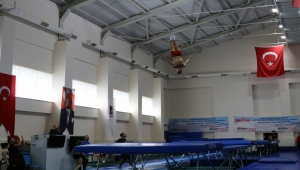 Trampolin Cimnastik Milli Takımı, hazırlıklarını Bolu'da sürdürüyor