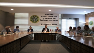TÜDKİYEB Genel Başkanı Nihat Çelik, Bursa'da birlik başkanlarıyla bir araya geldi: