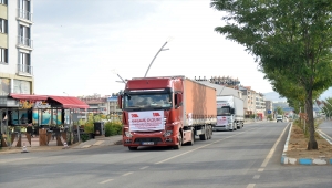 Tunceli'den selin etkilediği Kastamonu ve Sinop'a 3 tır içme suyu gönderildi