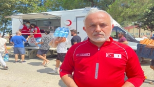 Türk Kızılay Genel Başkanı Kerem Kınık, selle ilgili çalışmalarını anlattı: