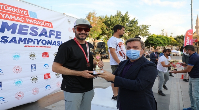 Türkiye Yamaç Paraşütü Mesafe Şampiyonası sona erdi