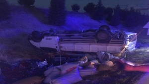 Uşak'ta trafik kazası: 6 yaralı 
