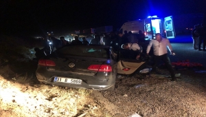 Van'da 3 aracın karıştığı kazada 10 kişi yaralandı
