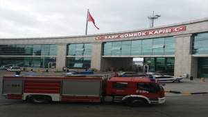 Yangınlarla mücadele için gelen Azerbaycan ekibi yurttan ayrıldı