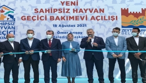 Zeytinburnu'nda "Sahipsiz Hayvan Geçici Bakımevi" yenilenerek hizmete açıldı