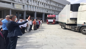 Zonguldak'tan sel felaketinin yaşandığı Kastamonu'ya 5 yardım tırı gönderildi