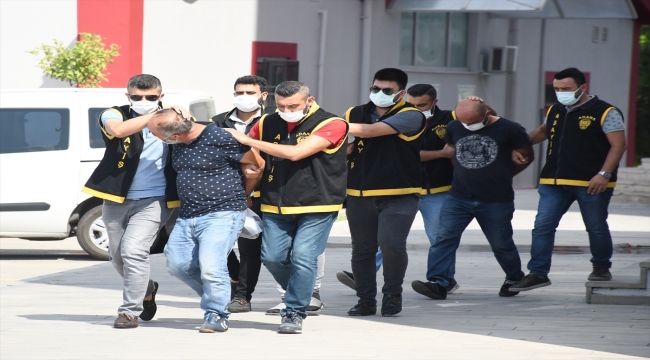 Adana'da depodan sulama sistemi çaldıkları iddia edilen 6 şüpheli yakalandı 