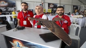 Ağrılı öğrencilerin atmacası TEKNOFEST'te havalandı