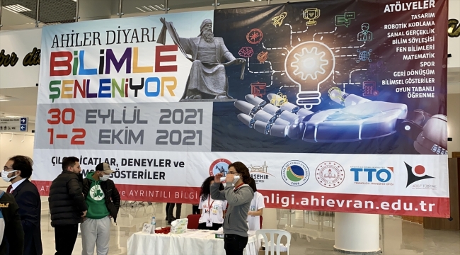 "Ahiler diyarı" Kırşehir'de bilim ve teknoloji şenliği düzenlendi