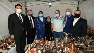 AK Parti'li Turan "Altıneller Geleneksel El Sanatları Festivali"ne katıldı