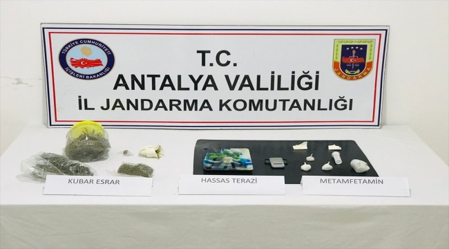 Antalya'da uyuşturucu operasyonlarında 2 kişi yakalandı