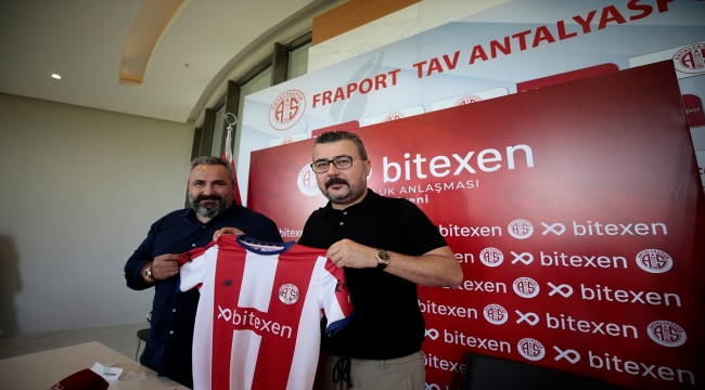 Antalyaspor'un forma sponsoru Bitexen Teknoloji oldu