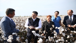 Bakan Pakdemirli, İmamoğlu Sulama Projesi'nin 4'ncü kısmını inceledi