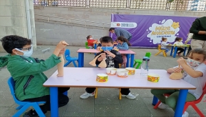 Bilecik'te çocuklar Yaşayan Şehir Müzesi'ndeki etkinliklerle kültürlerini tanıyor