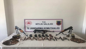 Bitlis'te silah ve mühimmat ele geçirildi