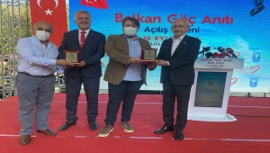 CHP Genel Başkanı Kılıçdaroğlu, Lüleburgaz'da Balkan Göç Anıtı'nın açılışında konuştu: