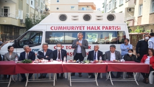 CHP Grup Başkanvekili Özel, Toroslar İlçe Başkanlığını ziyaretinde konuştu: